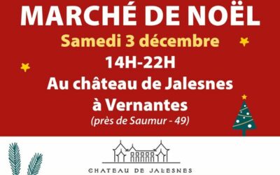 Marché de Noel, Samedi 03 décembre, Vernantes (49)