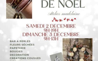 Marché de Noël, Atelier Madelaine, Machecoul (44)