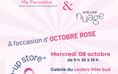 Le « pop-up store » de l’association Ma Parenthèse